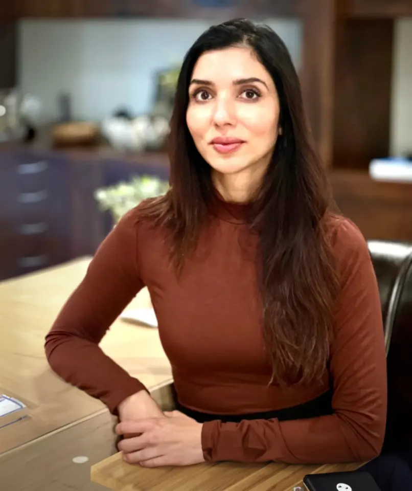 Portrait of Dr. Meena Verma, longevity physician at Blue Coast Longevity