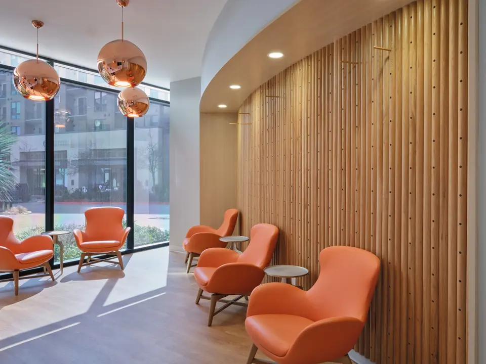 Lobby at Humanaut Health Austin