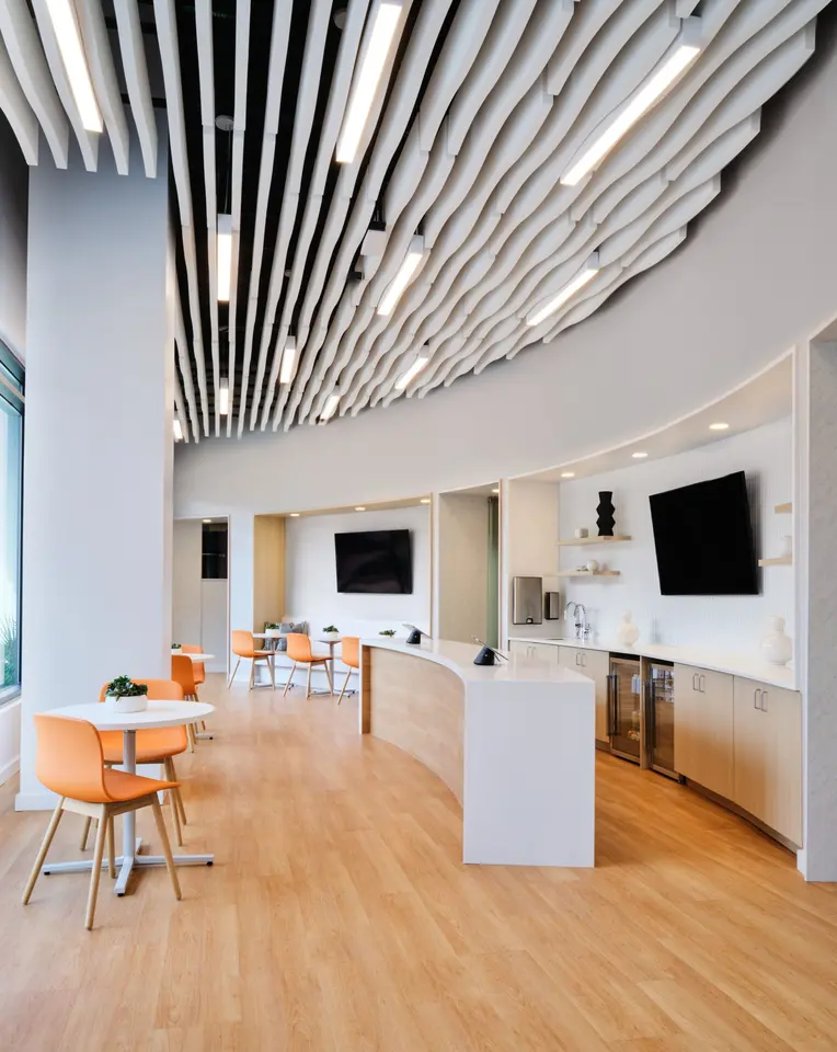 Member lounge at Humanaut Health Austin