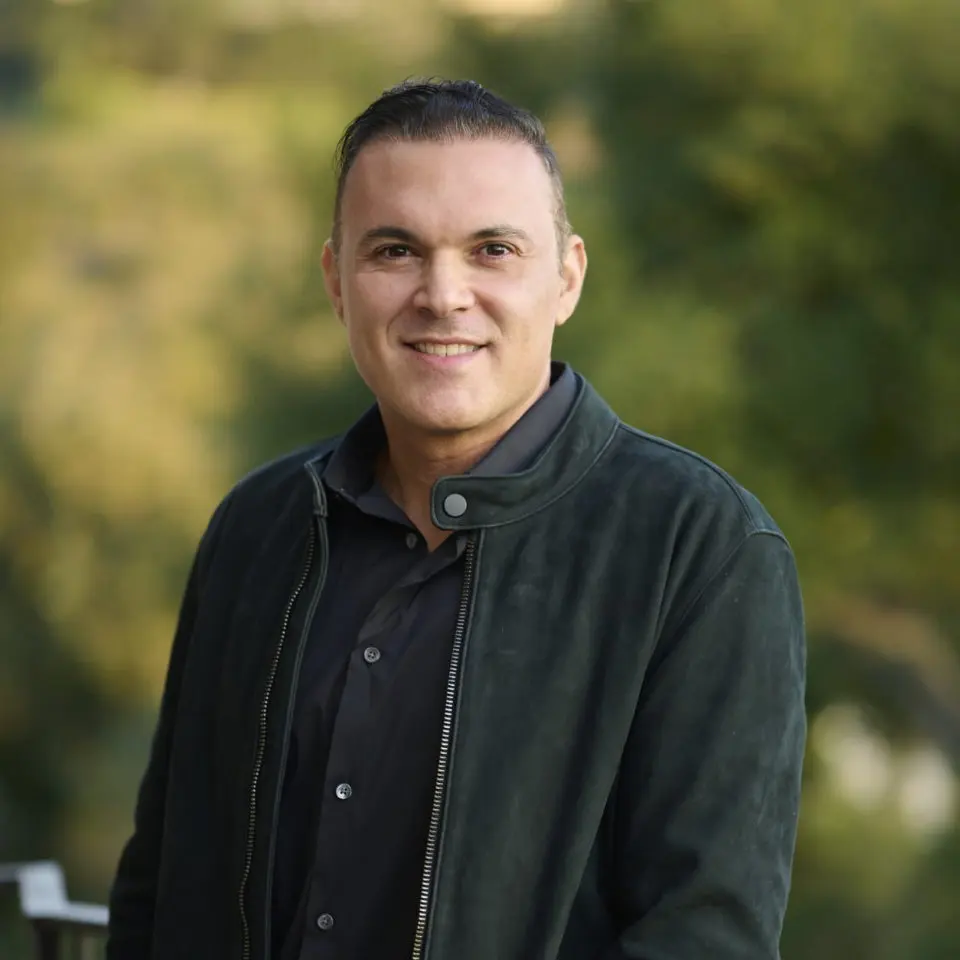 Portrait of Dr. David Nazarian outdoors