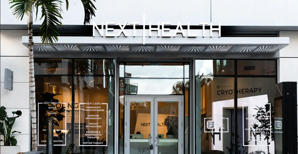 Storefront of Next Health Aventura